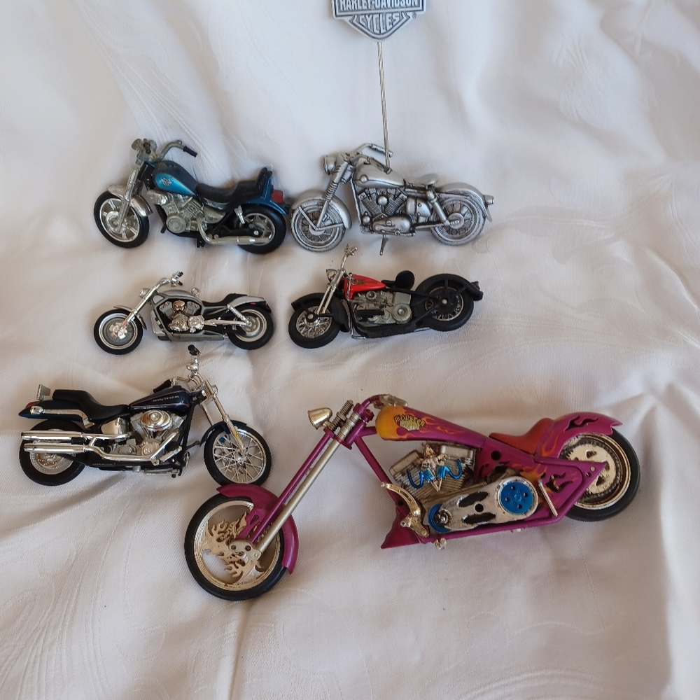 Harley Davidson motorcycle collector